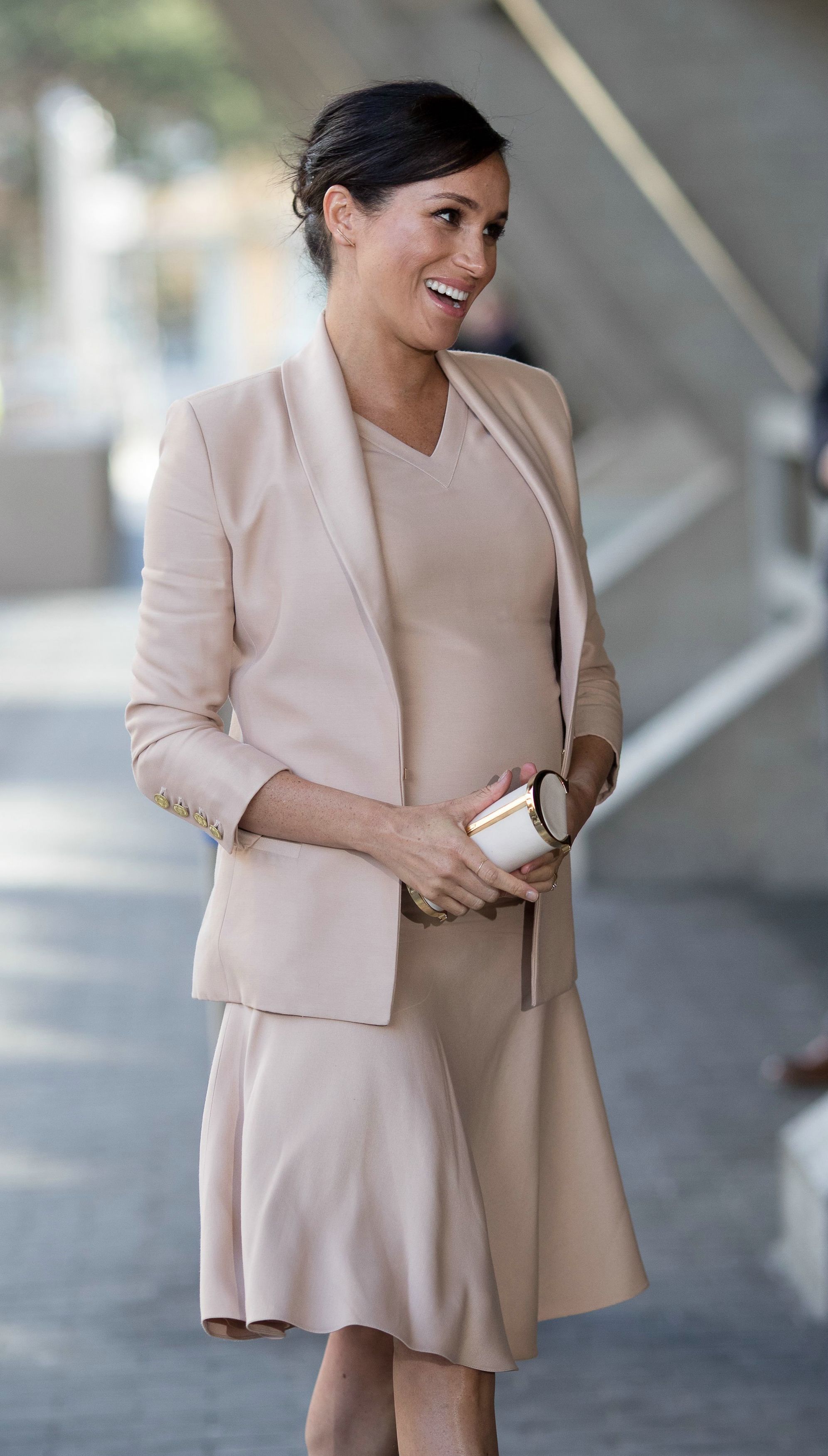 January 30 The Duchess Of Sussex Visits The National Theatre January302019 0937 Duchess 3048